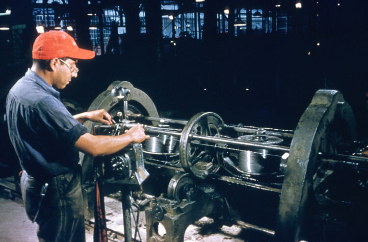 Wire Welding at Strander