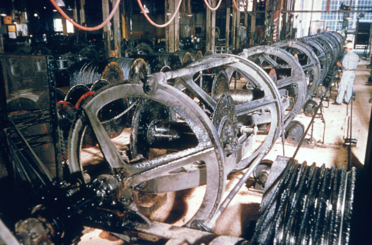 Rope Closer Showing Capstan Drive
